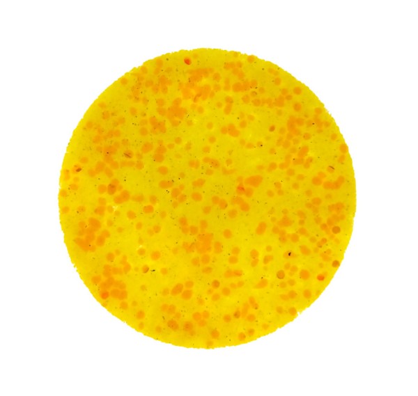 Fusingglas gelb 12 cm
