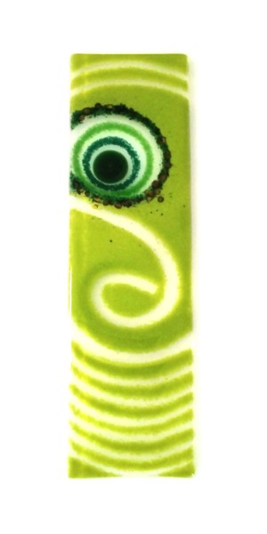Fusingglas grün 7 x 24 cm