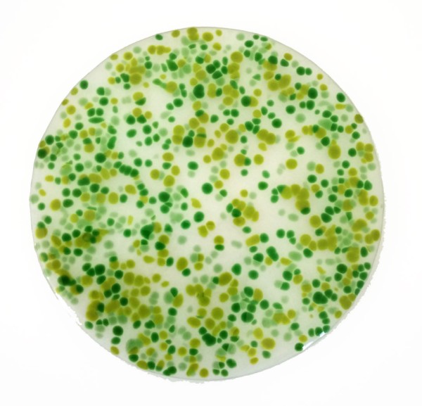 Fusingglas grün 15 cm