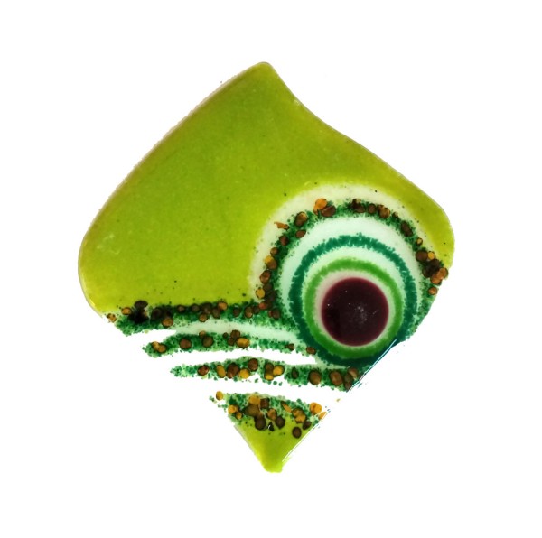 Fusingglas grün Modell klein
