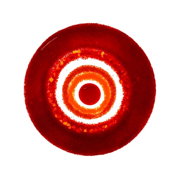 Fusingglas rot 12 cm