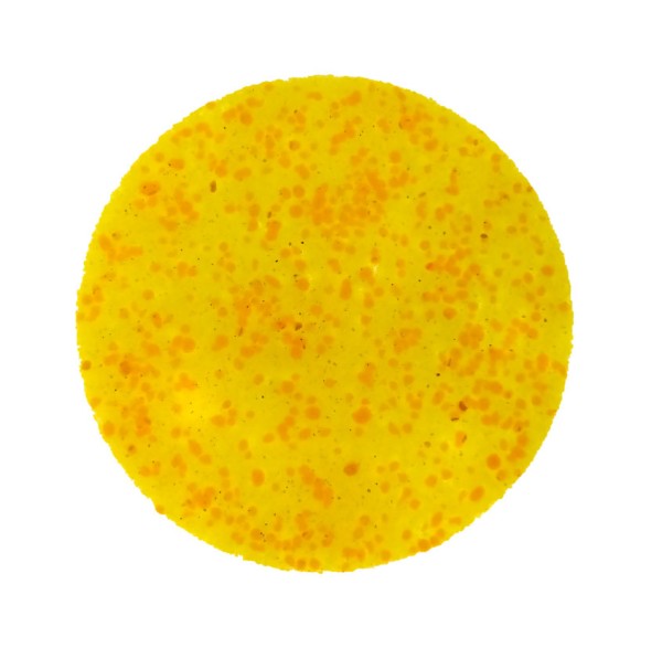 Fusingglas gelb 15 cm