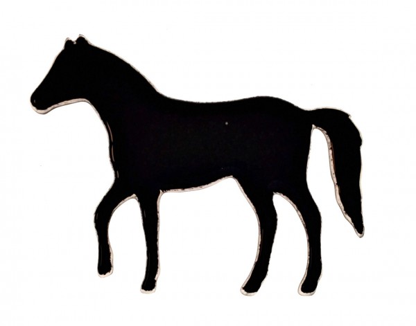 Fusingglas Pferd stehend klein