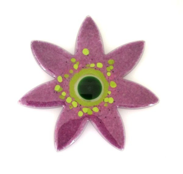 Fusingglas Blume spitz 12 cm